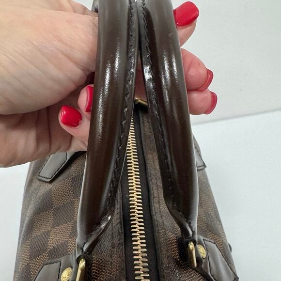 Authentic Louis Vuitton Damier Ebene Speedy 25 Bandouliere - Picture 5 of 16